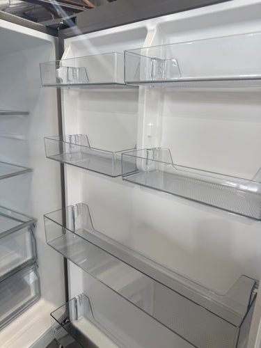 Factory second Haier HRF420BS 433 L Bottom-Mount Refrigerator – Satina Finish